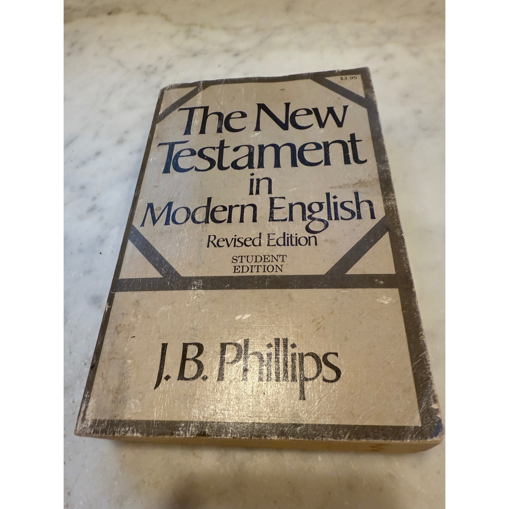 1972 J.B.‎ Phillips New Testament in Modern English Revised Edition Student